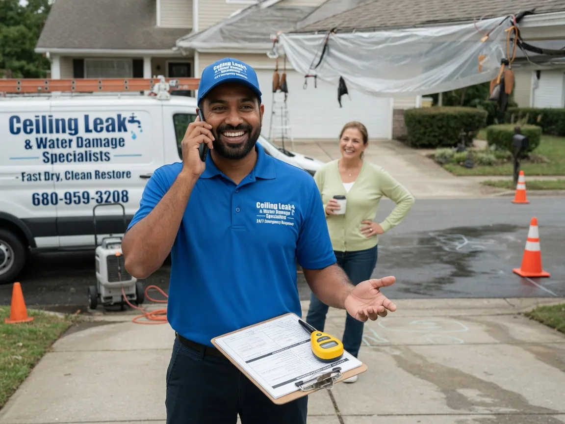 Ceiling Leak Cleanup Belton, SC FAQs